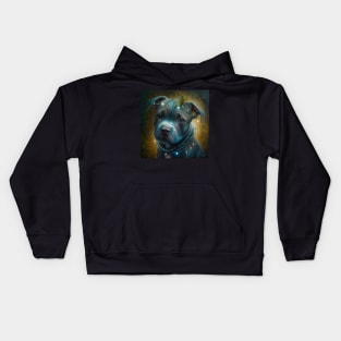 Amazonian Pit Bull Puppy Kids Hoodie